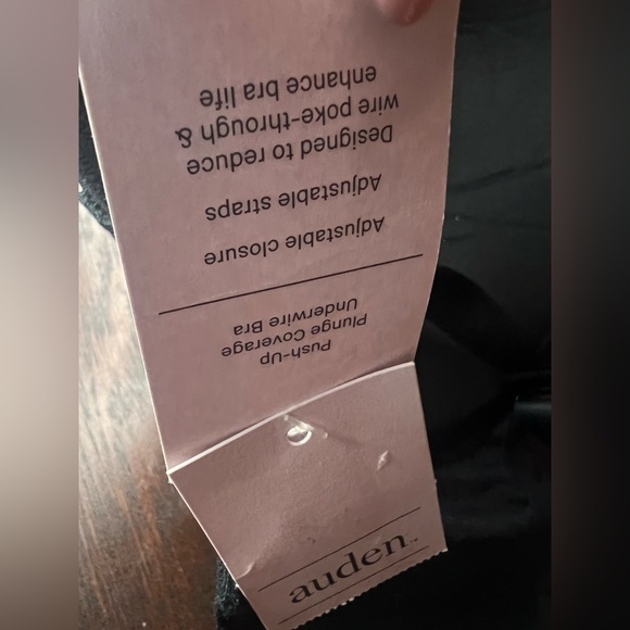 Auden Black Push-Up Bra - Picture 7 of 7